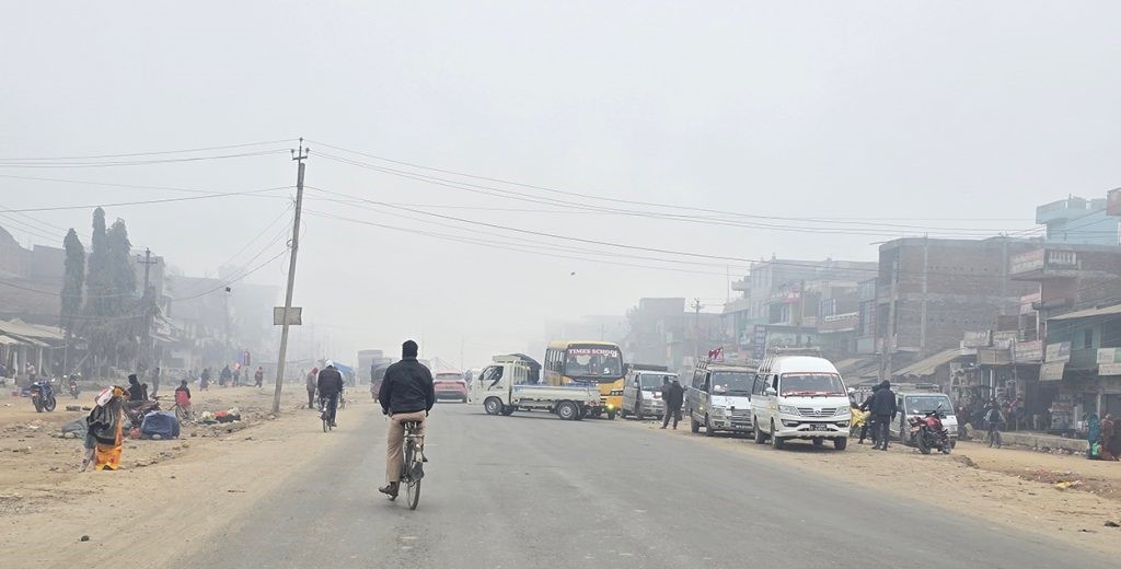 आज मध्यान्नसम्म तराईका केही स्थानमा हुस्सु र कुहिरो लाग्ने